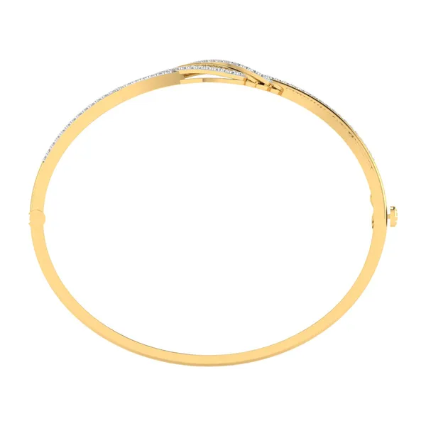 Timeless Statement Diamond Bangle - View 3