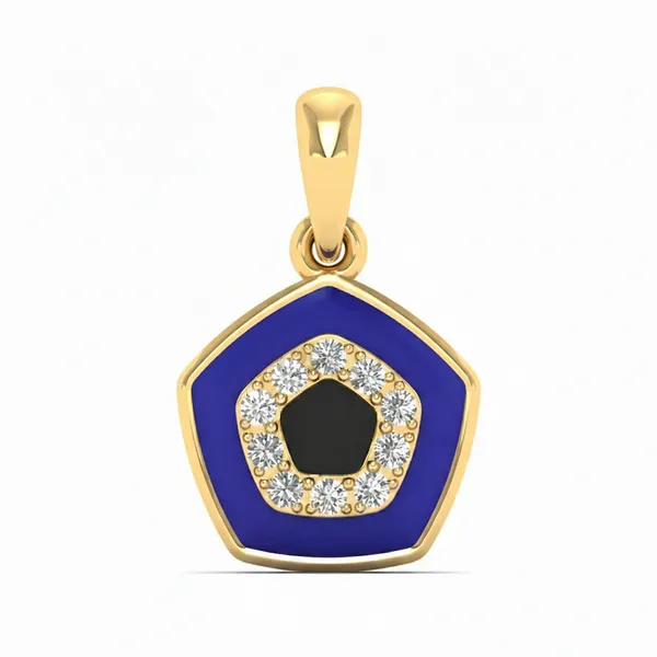 Graceful Charm Diamond Pendant - Laboratory-Grown Diamond Pendant