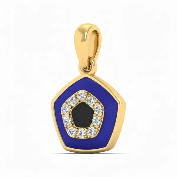 Graceful Charm Diamond Pendant - View 2