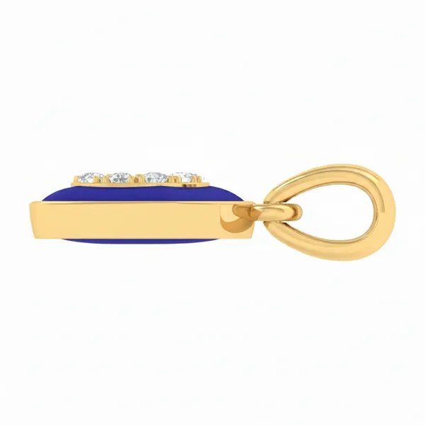 Graceful Charm Diamond Pendant - View 3
