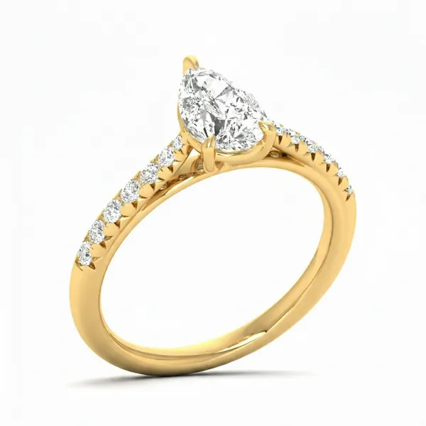 Alluring Cluster Diamond Ring - Laboratory-Grown Diamond Ladies Ring