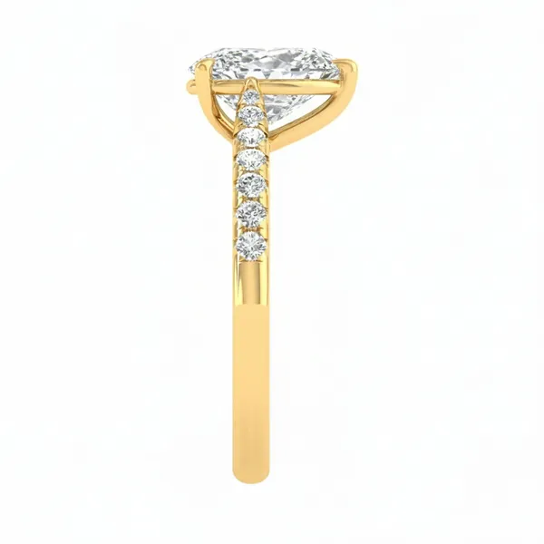 Alluring Cluster Diamond Ring - View 4