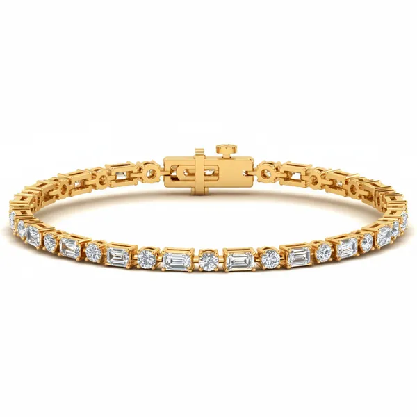 Imperial Brilliance Diamond Bracelet - Laboratory-Grown Diamond Ladies Bracelet