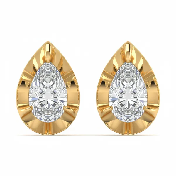 Embera Diamond Studs - Laboratory-Grown Diamond Stud Earrings