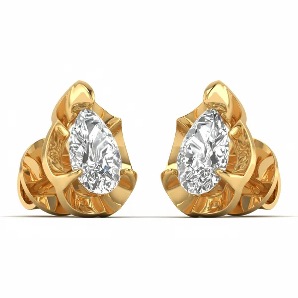 Embera Diamond Studs - View 2