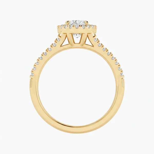 Resplendent Moonbeam Diamond Ring - View 3