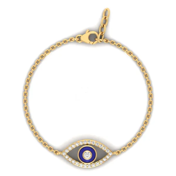 Luxurious Pave Diamond Bracelet - Laboratory-Grown Diamond Ladies Bracelet