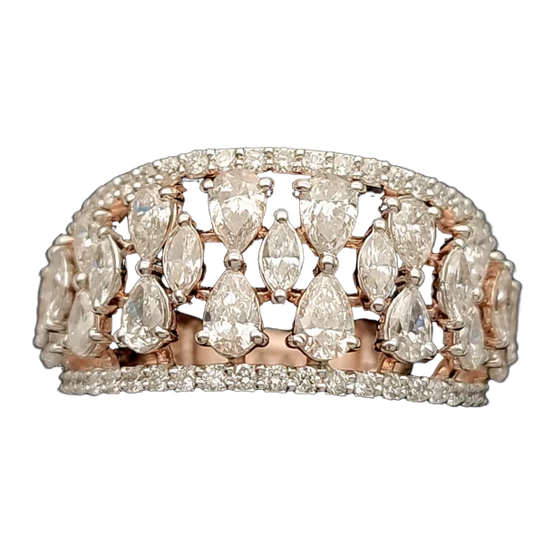 Charming Whisper Diamond Ladies Ring - Laboratory-Grown Diamond Ladies Ring