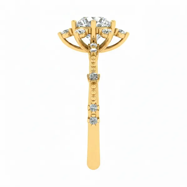 Harmonious Grandeur Diamond Ring - View 4