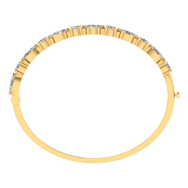 Splendid Radiance Diamond Bangle - View 3