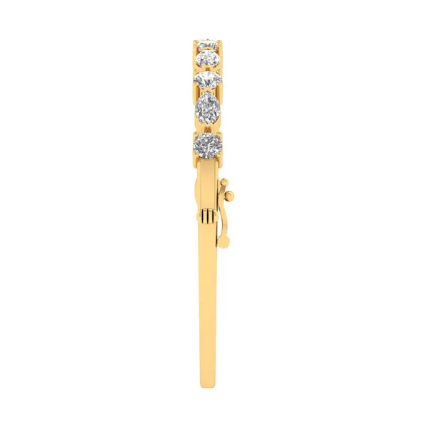 Splendid Radiance Diamond Bangle - View 4
