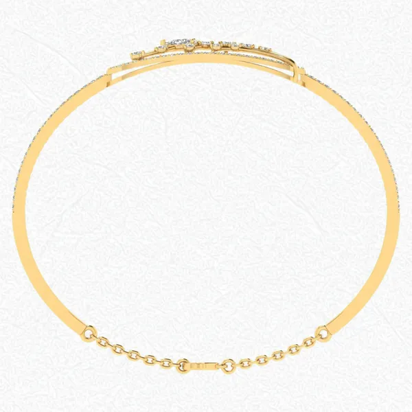 Noble Celestial Diamond Bangle - View 3