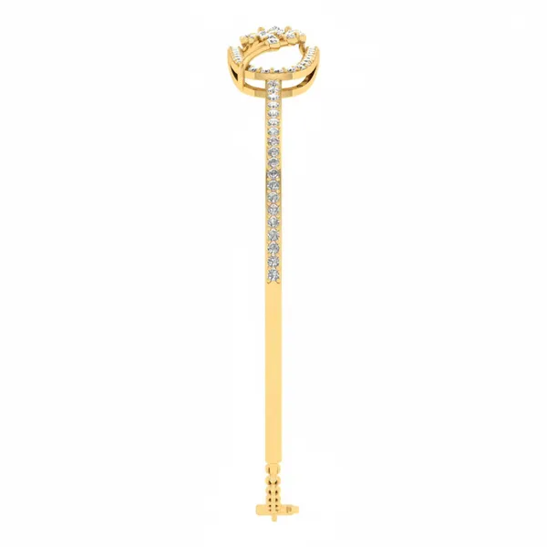 Noble Celestial Diamond Bangle - View 4