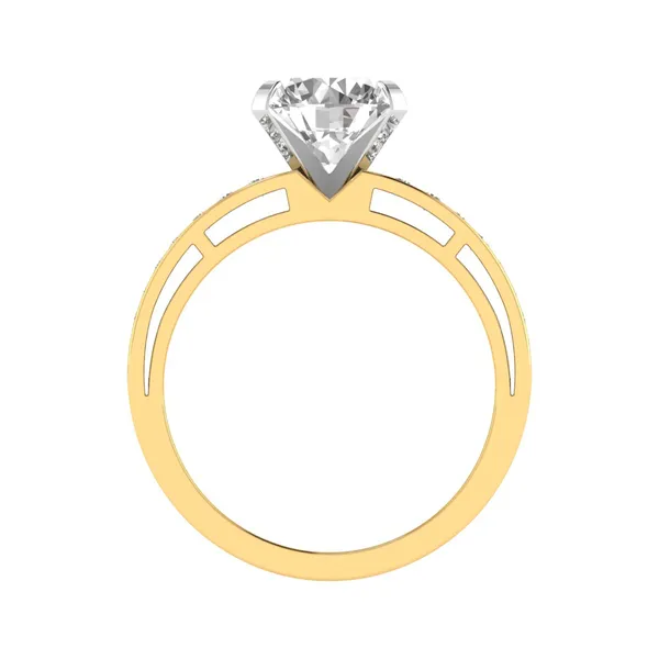Noble Statement Diamond Ring - View 3