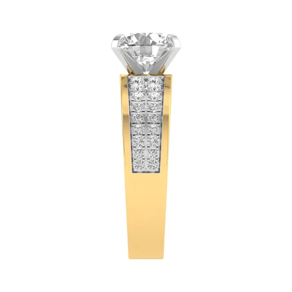 Noble Statement Diamond Ring - View 4