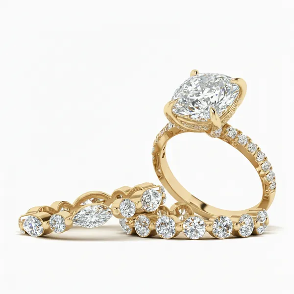 Ethereal Solitaire Diamond Ring - Laboratory-Grown Diamond Ladies Ring