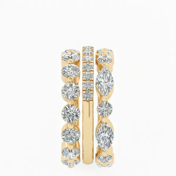 Ethereal Solitaire Diamond Ring - View 4