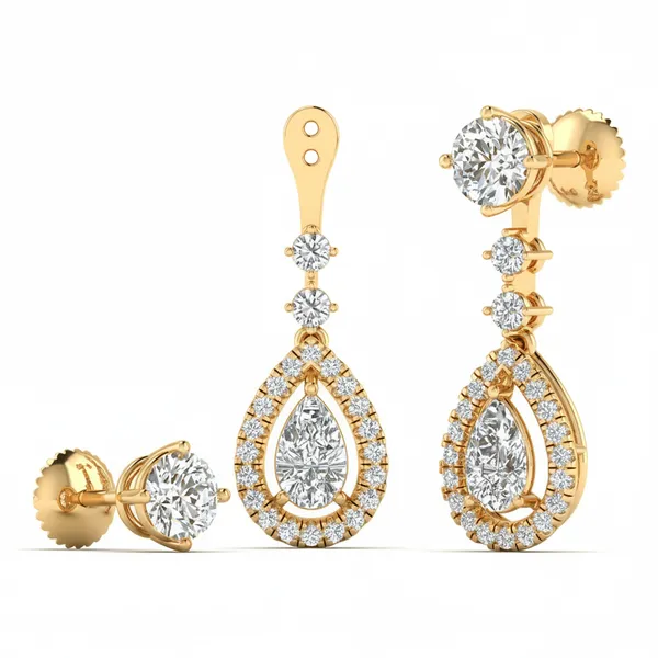 Estella Dangle Earrings - View 2
