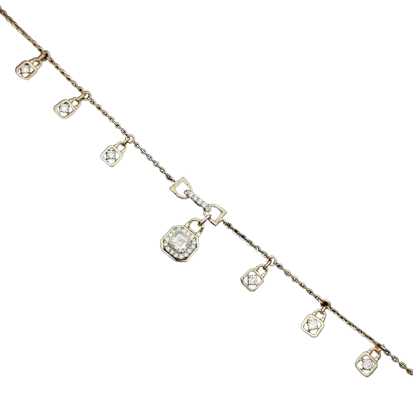 Elegant Velvet Diamond Ladies Bracelet MNBL1092