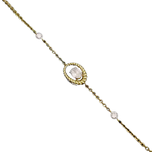 Radiant Meadow Diamond Ladies Bracelet - View 2