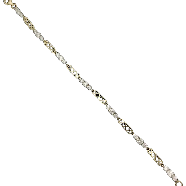 Timeless Meadow Diamond Ladies Bracelet - View 2