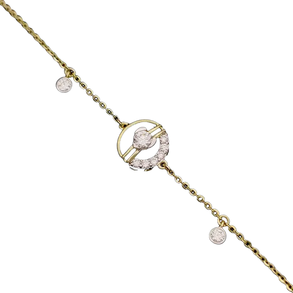 Delicate Cascade Diamond Ladies Bracelet MNBL1266