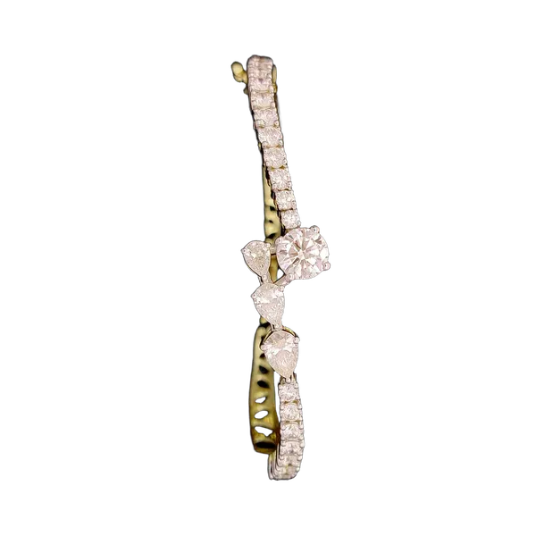Charming Mirage Diamond Ladies Bracelet - View 2