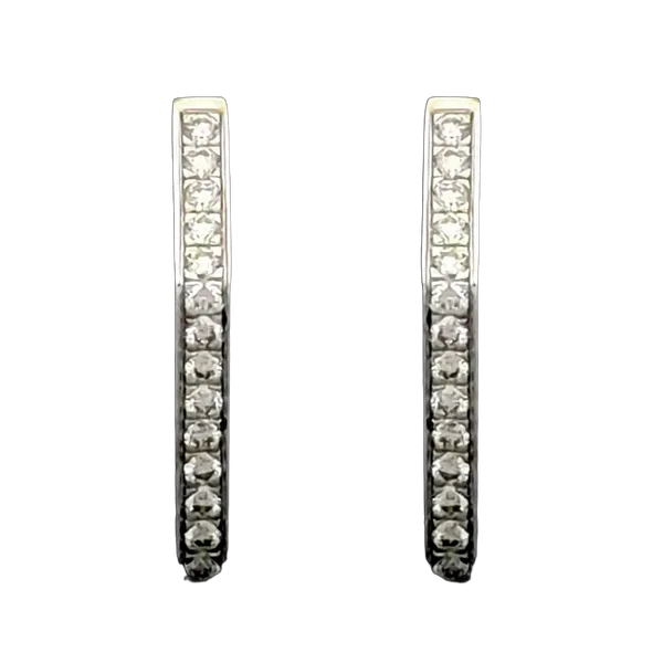 Majestic Petal Diamond Bali Earrings MNEB1088