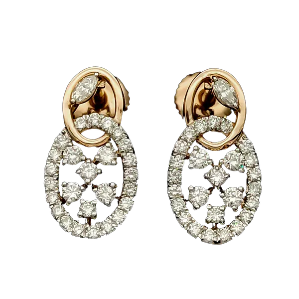 Timeless Riviera Diamond Earring & Mangalsutra Set MNEP1094
