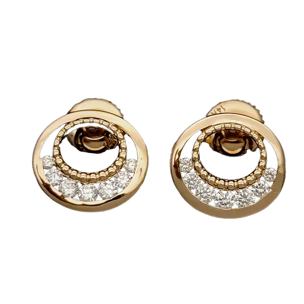 Majestic Aurora Diamond Earring & Mangalsutra Set MNEP1101
