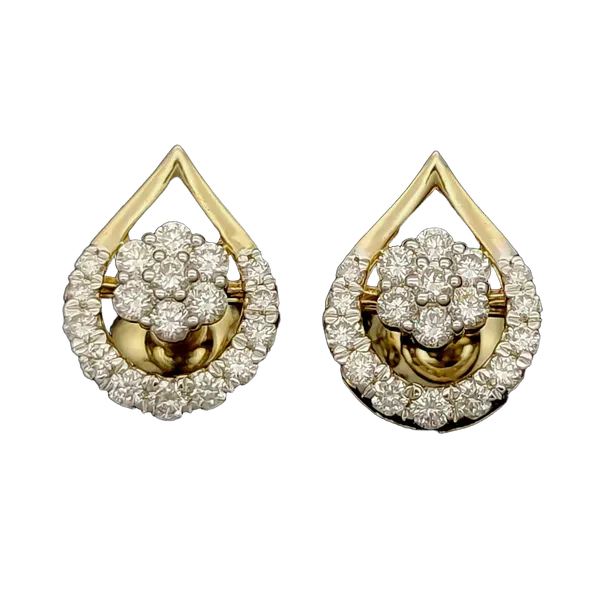 Luminous Harmony Diamond Earring & Mangalsutra Set MNEP1132