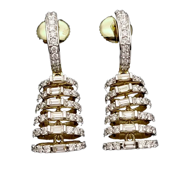 Timeless Cascade Diamond Earring & Mangalsutra Set MNEP1142
