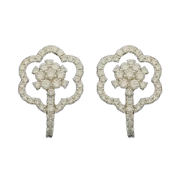 Radiant Harmony Diamond Earrings MNER1154
