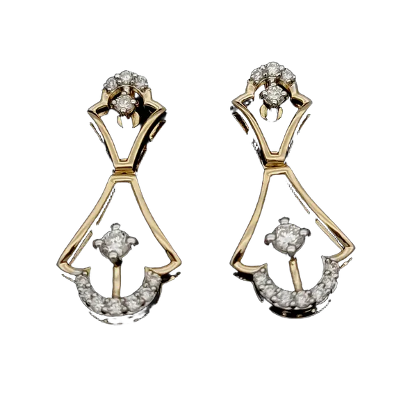 Majestic Cascade Diamond Earrings MNER1396