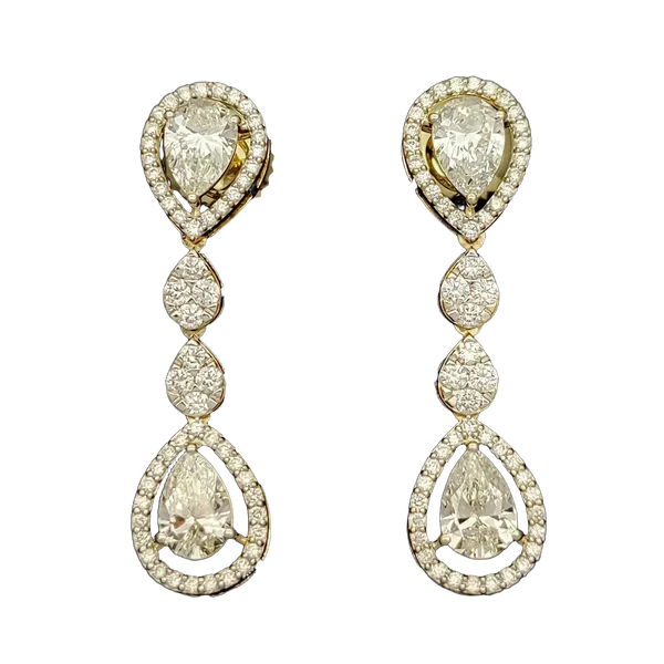 Blissful Whisper Diamond Earrings MNER1399