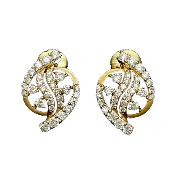 Luminous Velvet Diamond Earrings - View 2