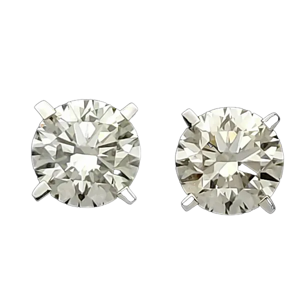 Blissful Cascade Diamond Stud Earrings MNES1020