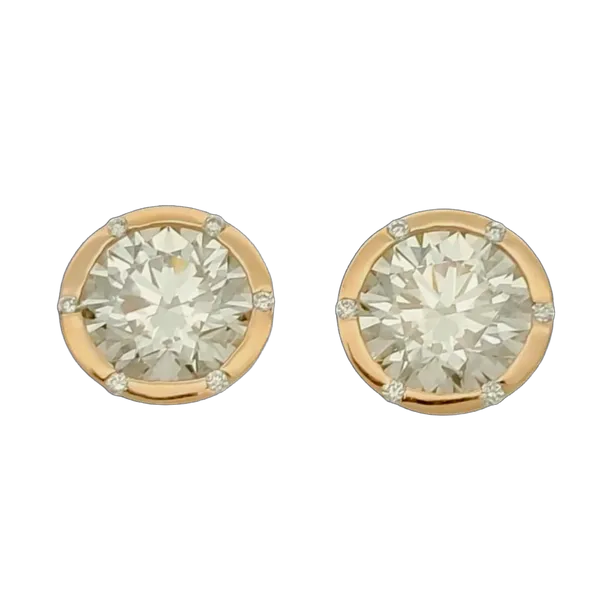 Majestic Cascade Diamond Stud Earrings MNES1098