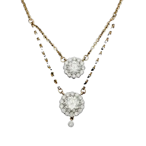 Graceful Crest Diamond Mangalsutra MNMS1063