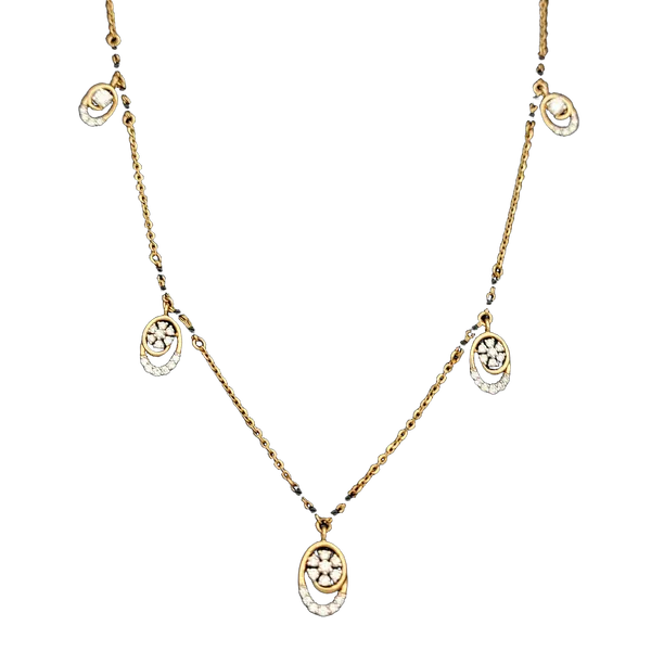 Elegant Mirage Diamond Mangalsutra - View 2