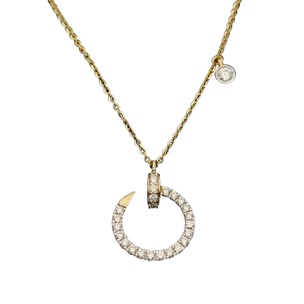 Timeless Aurora Diamond Pendant with Chain MNPC1249
