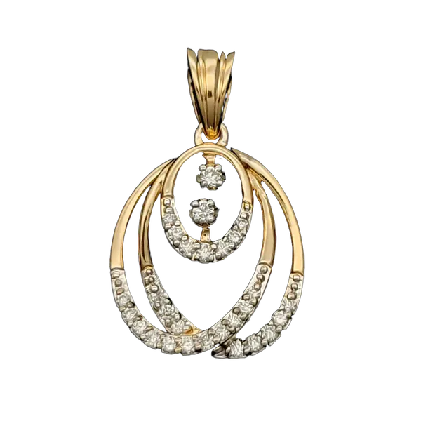 Delicate Aurora Diamond Pendant MNPD1107