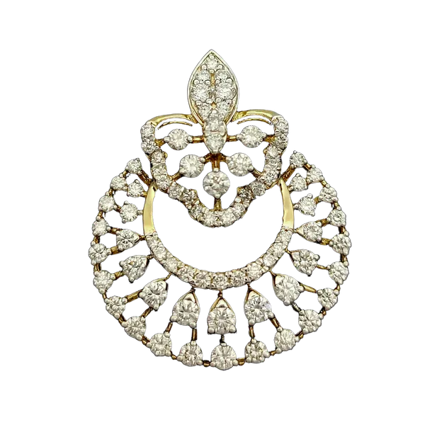 Radiant Halo Diamond Pendant MNPD1115
