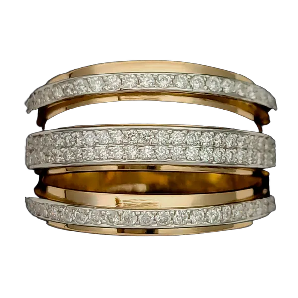 Serene Cascade Diamond Ladies Ring MNRL1043