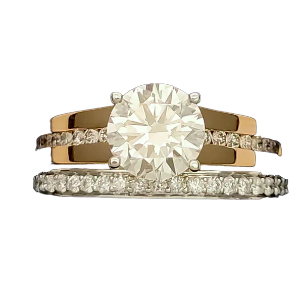 Opulent Cascade Diamond Ladies Ring MNRL1044