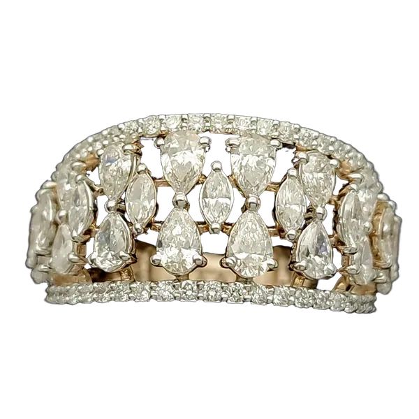 Charming Whisper Diamond Ladies Ring MNRL1048