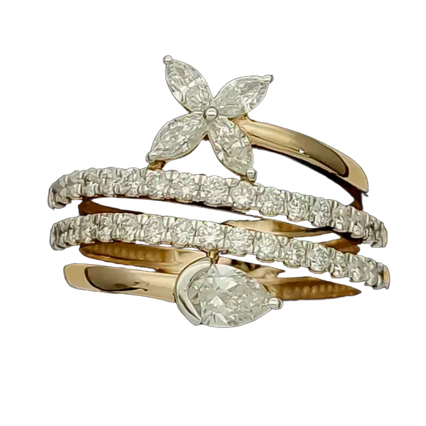 Timeless Solstice Diamond Ladies Ring MNRL1055