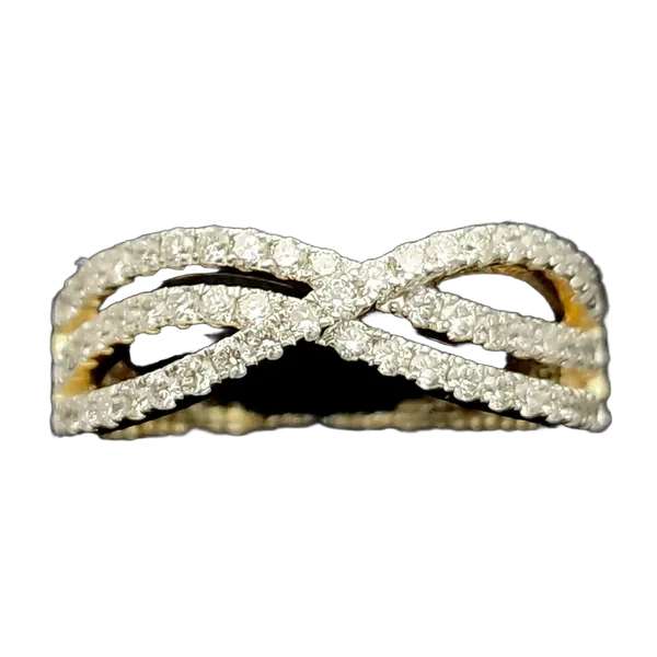 Serene Crest Diamond Ladies Ring MNRL1061