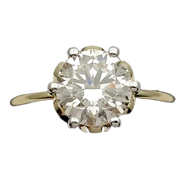 Luminous Halo Diamond Ladies Ring - View 2