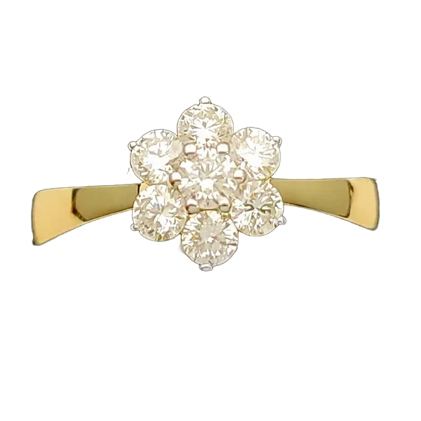 Blissful Meadow Diamond Ladies Ring - View 2